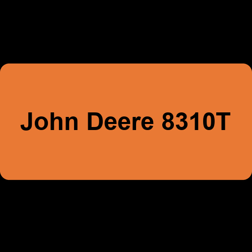 John Deere 8310T